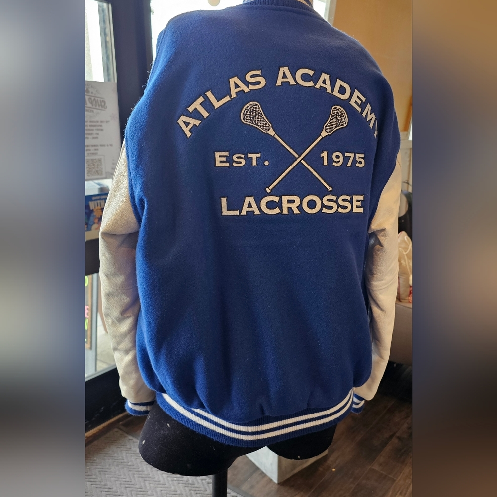 Custom Varsity Jacket sz S - Picture 2 of 5